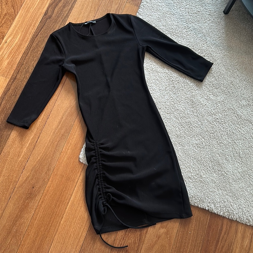 Zara scrunch dress